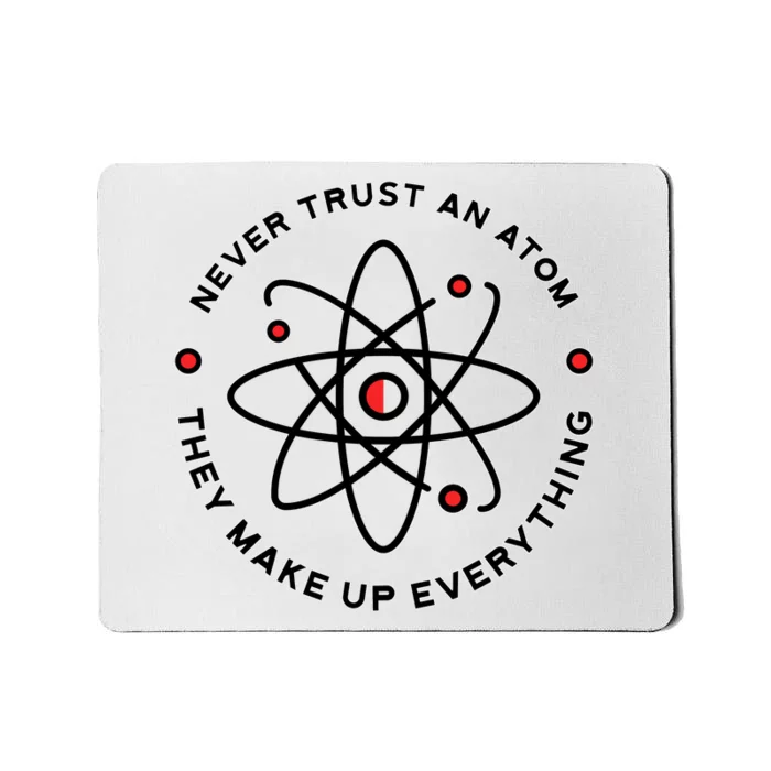 Funny Science Atom Design Mousepad