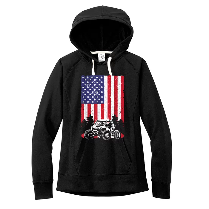 Funny Sxs Atv Art Utv Off Road Sidebyside Women's Fleece Hoodie