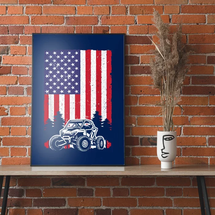 Funny Sxs Atv Art Utv Off Road Sidebyside Poster