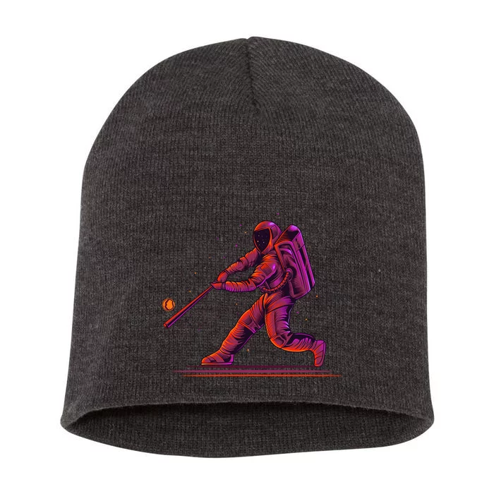 Funny Space Astronaut Baseball Short Acrylic Beanie