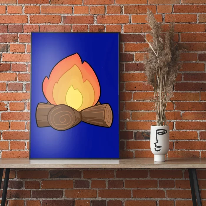 Fire Smores And Firefighter Group Halloween Costume Gift Poster