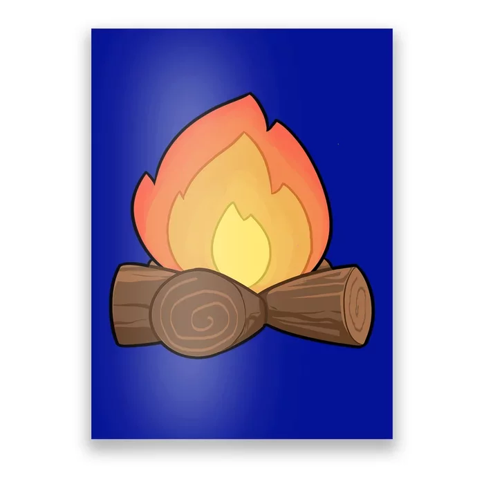 Fire Smores And Firefighter Group Halloween Costume Gift Poster