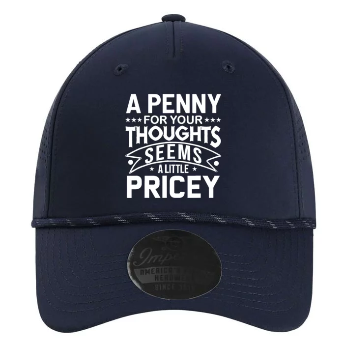 Funny Sarcasm A Penny For Your Thoughts Adult Humor Gag Performance The Dyno Cap