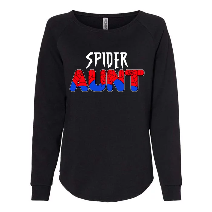 Funny Spider Aunt Matching Family Shirts Womens California Wash Sweatshirt