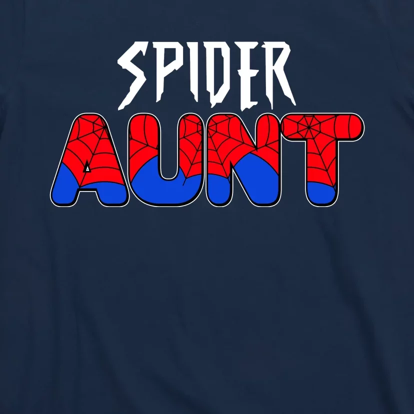 Funny Spider Aunt Matching Family Shirts T-Shirt