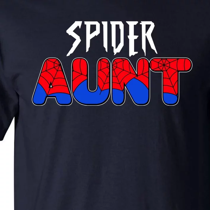 Funny Spider Aunt Matching Family Shirts Tall T-Shirt