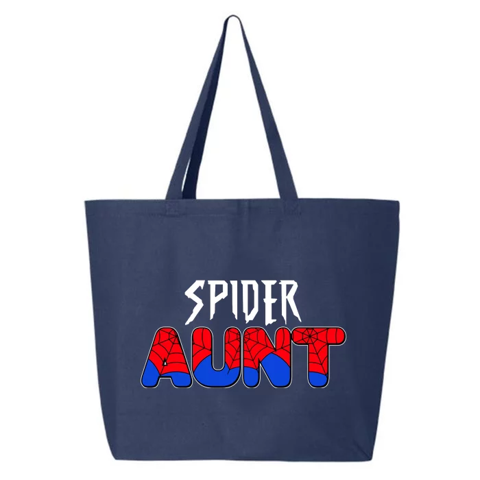 Funny Spider Aunt Matching Family Shirts 25L Jumbo Tote