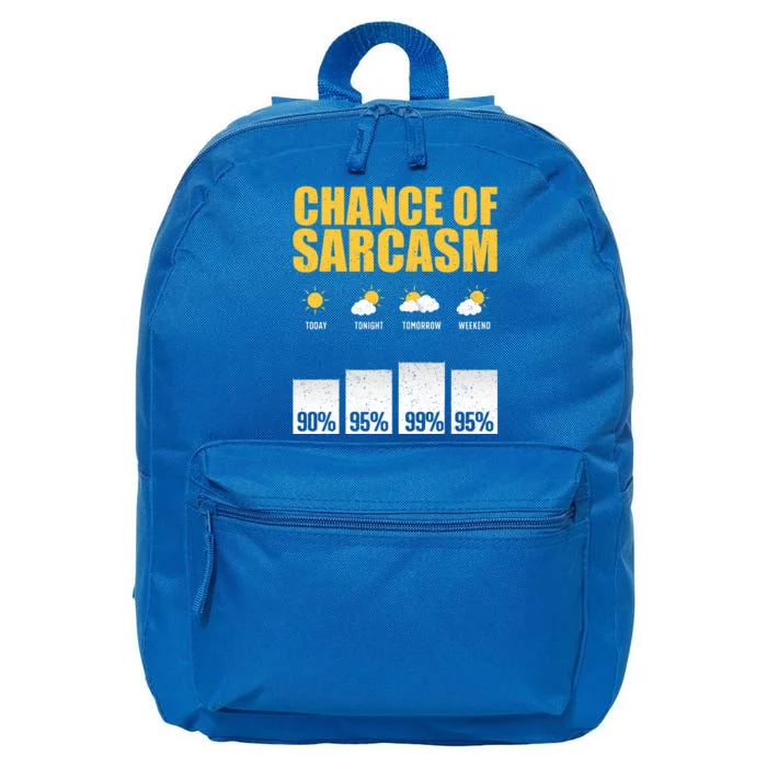 Funny Sarcastic Art For Sarcastic People Sarcasm 16 in Basic Backpack