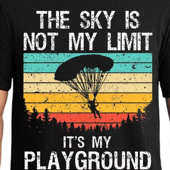 Funny Skydiving Art For Wo Skydive Lover Skydiver Pajama Set