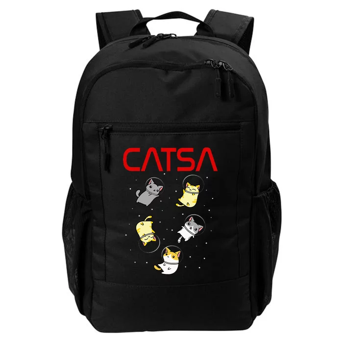 Funny Space Astronaut Cat Daily Commute Backpack