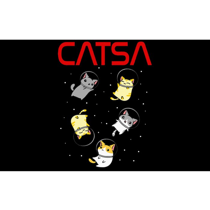 Funny Space Astronaut Cat Bumper Sticker