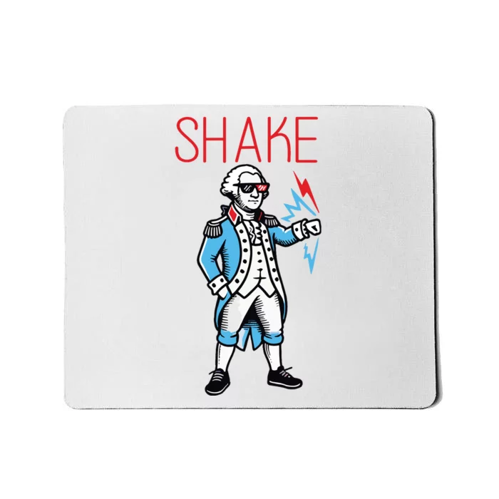 Funny Shake And Bake 4th Of July Couple Matching Mousepad