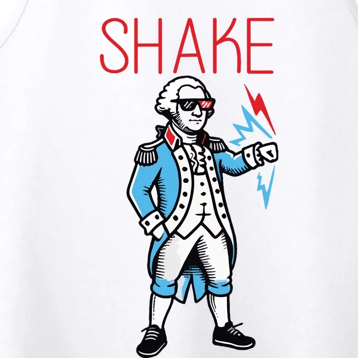 Funny Shake And Bake 4th Of July Couple Matching Performance Tank