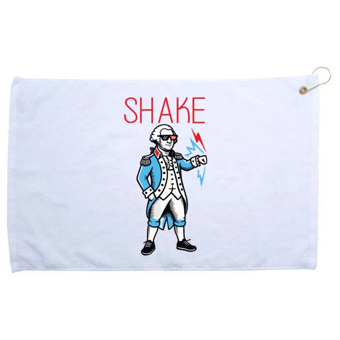 Funny Shake And Bake 4th Of July Couple Matching Grommeted Golf Towel