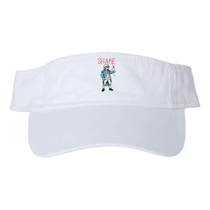 Funny Shake And Bake 4th Of July Couple Matching Valucap Bio-Washed Visor