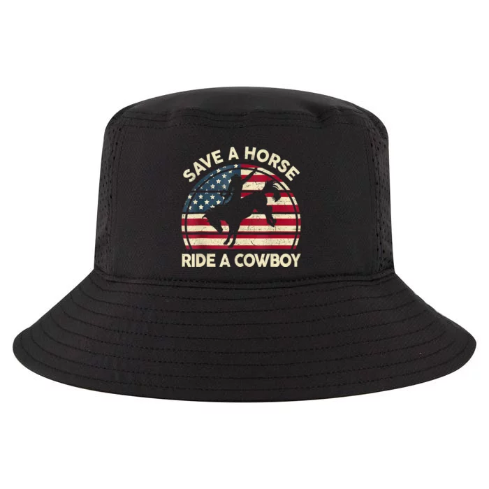 Funny Save A Horse Ride Cowboy Western Rodeo Costume Cool Comfort Performance Bucket Hat