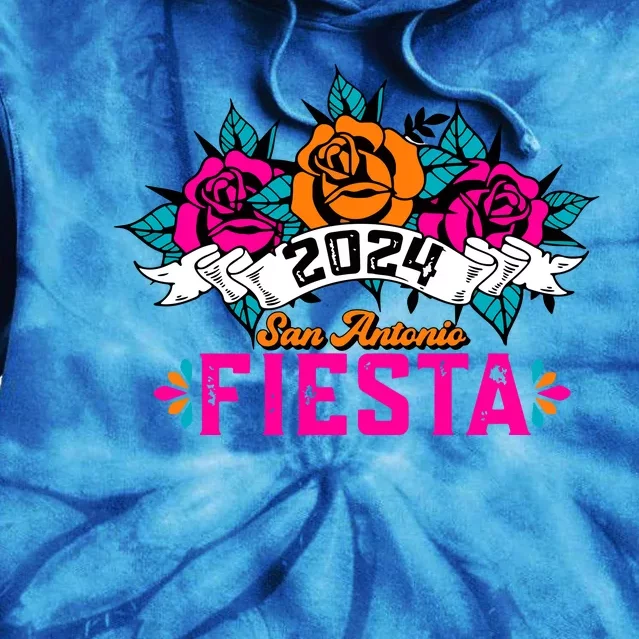 Fiesta San Antonio 2024 Tie Dye Hoodie