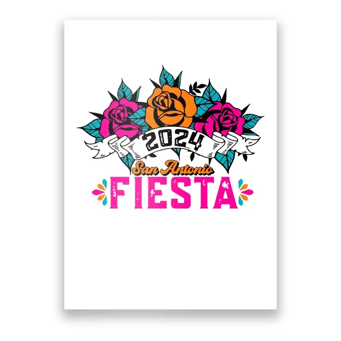 Fiesta San Antonio 2024 Poster