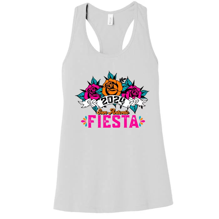 Fiesta San Antonio 2024 Women's Racerback Tank