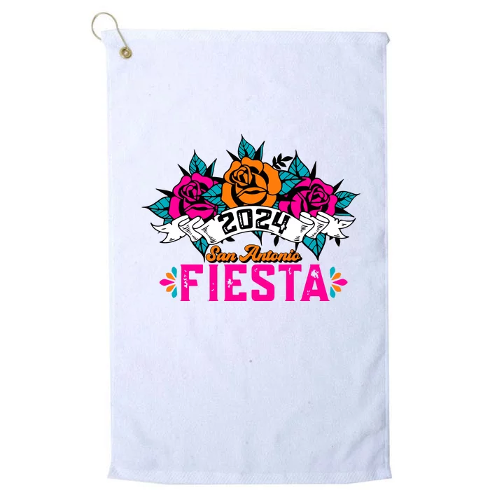 Fiesta San Antonio 2024 Platinum Collection Golf Towel