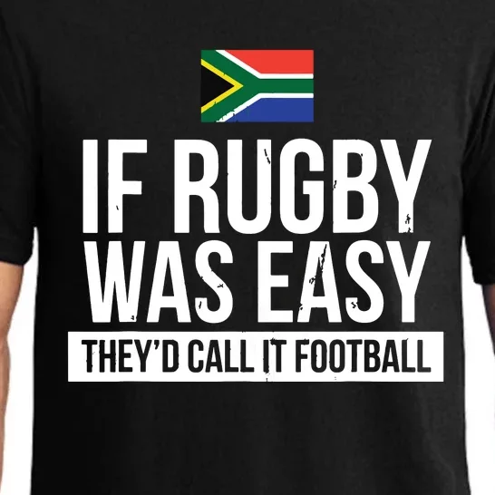 Funny South Africa Rugby Rugby Pajama Set