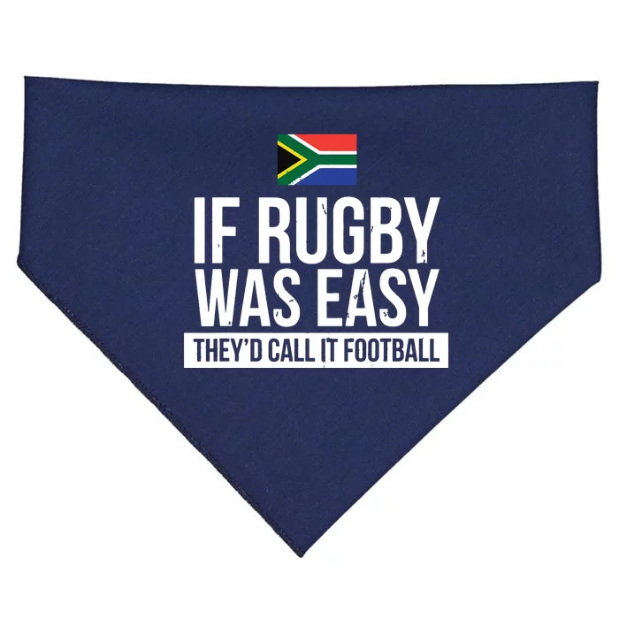 Funny South Africa Rugby Rugby USA-Made Doggie Bandana