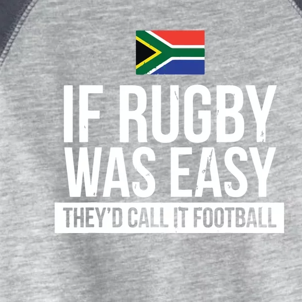 Funny South Africa Rugby Rugby Toddler Fine Jersey T-Shirt