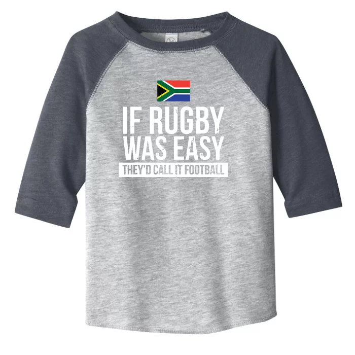 Funny South Africa Rugby Rugby Toddler Fine Jersey T-Shirt