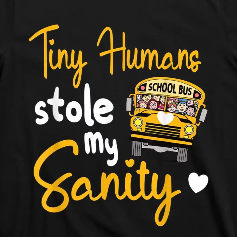 Funny School Bus Driving School Bus Driver T-Shirt