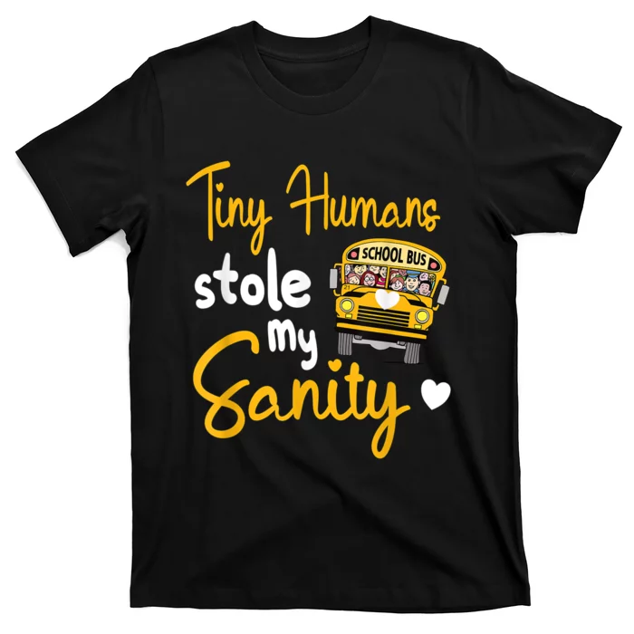 Funny School Bus Driving School Bus Driver T-Shirt