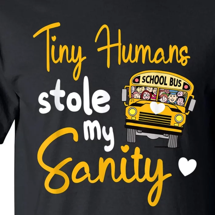 Funny School Bus Driving School Bus Driver Tall T-Shirt