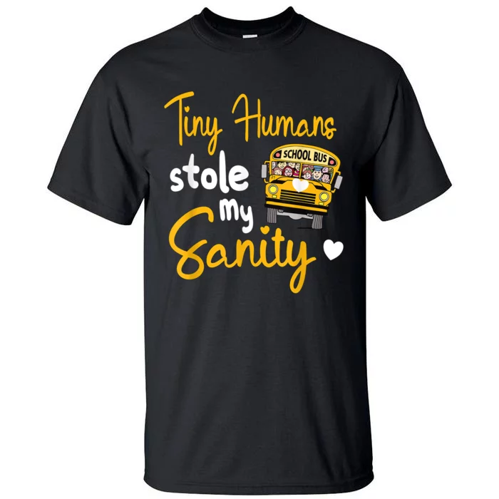 Funny School Bus Driving School Bus Driver Tall T-Shirt