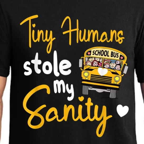 Funny School Bus Driving School Bus Driver Pajama Set