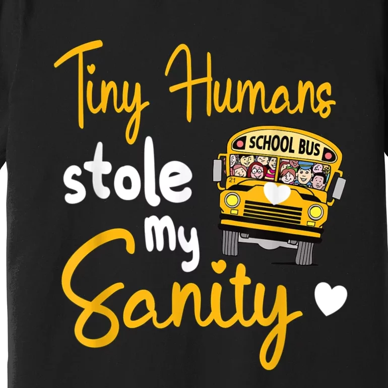 Funny School Bus Driving School Bus Driver Premium T-Shirt