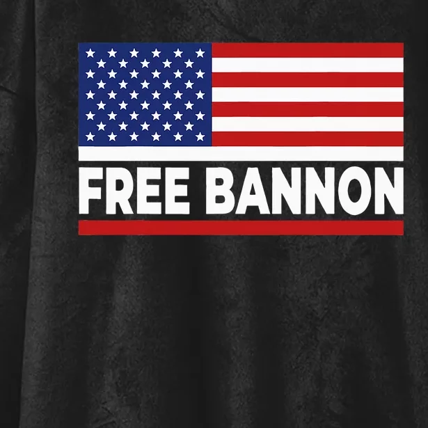 Free Steve Bannon Hooded Wearable Blanket