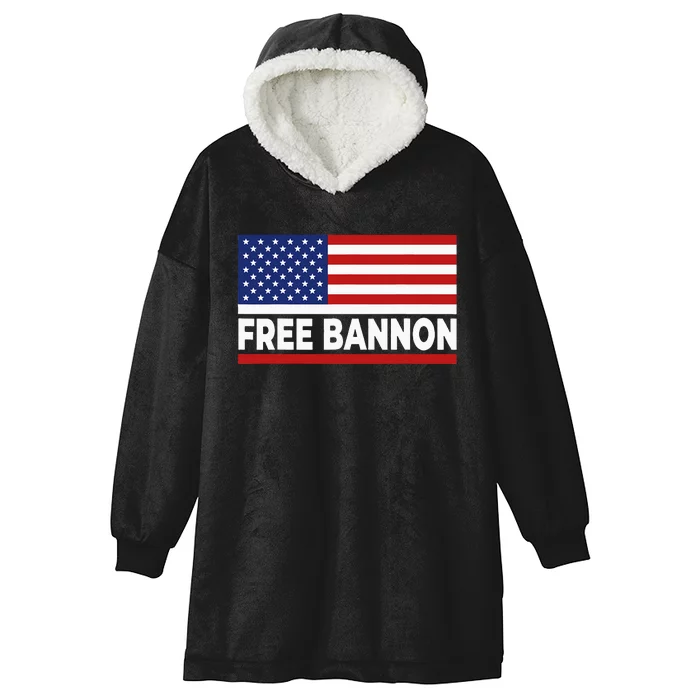 Free Steve Bannon Hooded Wearable Blanket