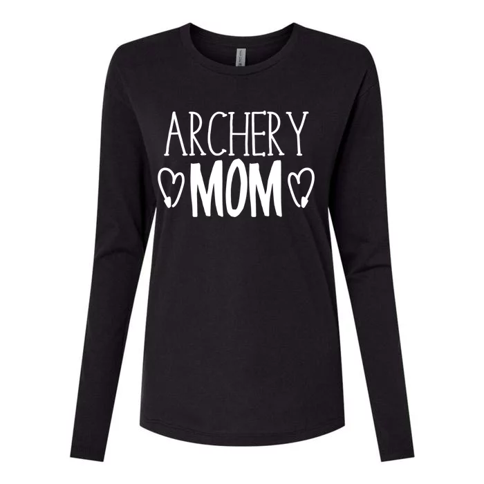 Funny Sarcastic Bow Hunter Archer Gift Archery Mom Gift Womens Cotton Relaxed Long Sleeve T-Shirt