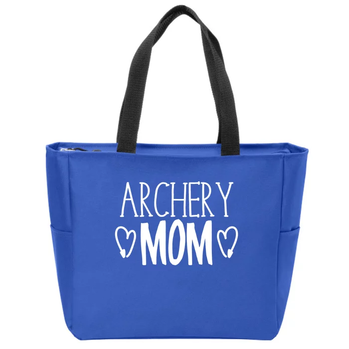 Funny Sarcastic Bow Hunter Archer Gift Archery Mom Gift Zip Tote Bag