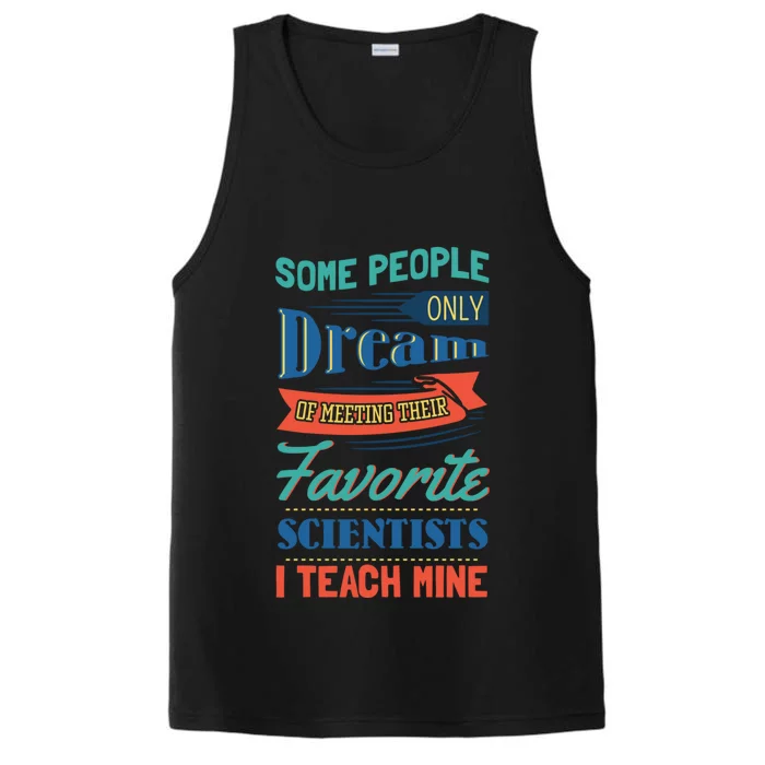 Favorite Scientist Biology Teacher Science Geek Gift Idea Great Gift Performance Tank