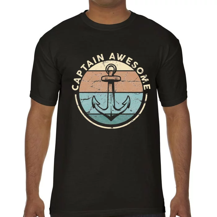 Funny Sailing Boating Sailor Boat Captain Awesome Comfort Colors T-Shirt