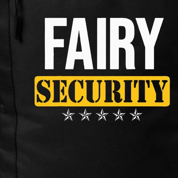 Fairy Security Birthday Family Dad Mom Halloween Costume Daily Commute Backpack