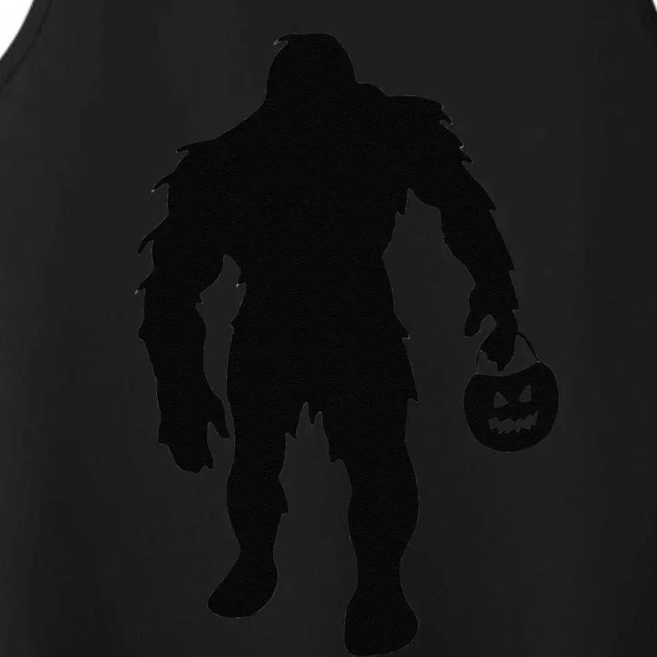 Funny Sasquatch Bigfoot Halloween Costume Performance Tank