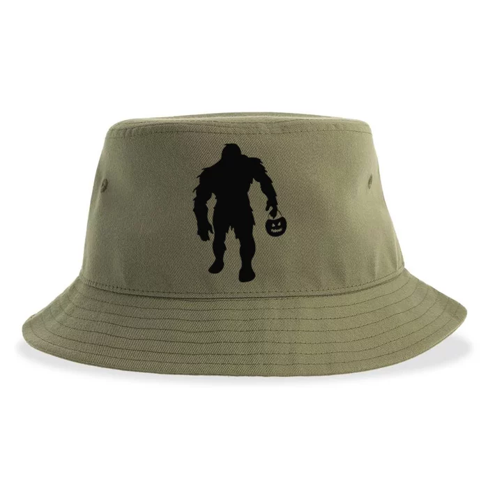 Funny Sasquatch Bigfoot Halloween Costume Sustainable Bucket Hat