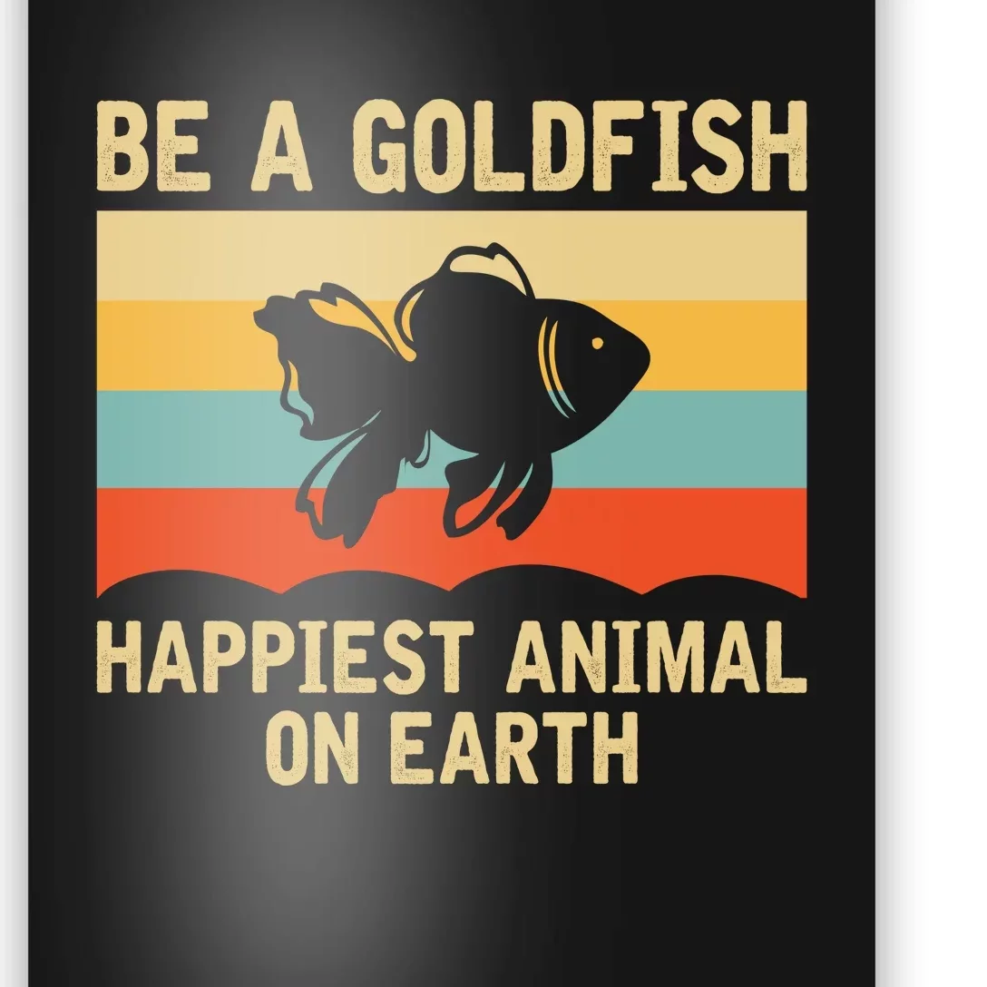 Funny Soccer Be A Goldfish Ted Coach Motivation Lasso Poster