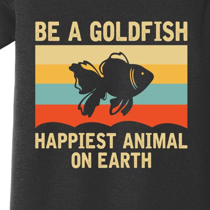 Funny Soccer Be A Goldfish Ted Coach Motivation Lasso Baby Bodysuit