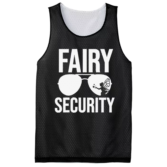 Fairy Security Birthday Family Halloween Dad Mom Mesh Reversible Basketball Jersey Tank