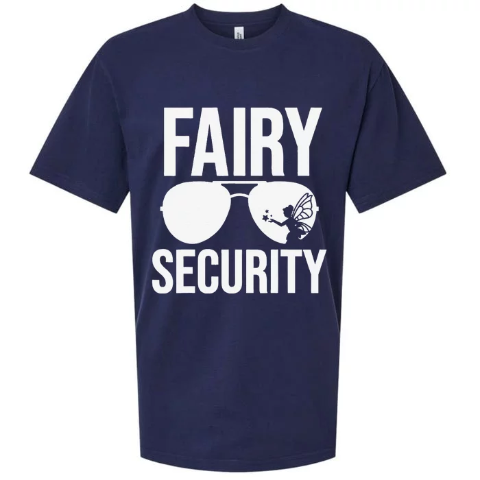 Fairy Security Birthday Family Halloween Dad Mom Sueded Cloud Jersey T-Shirt