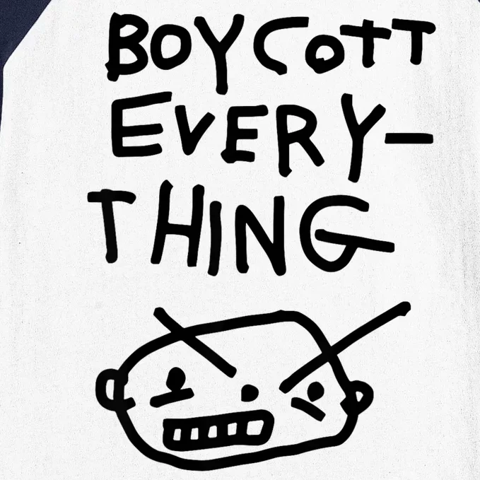 Funny Saying Boycott Everything Baseball Sleeve Shirt