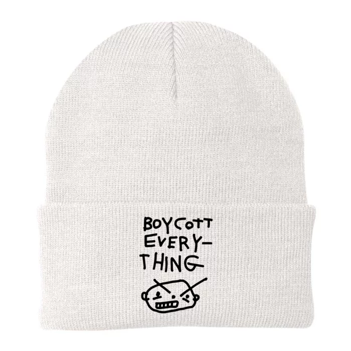 Funny Saying Boycott Everything Knit Cap Winter Beanie