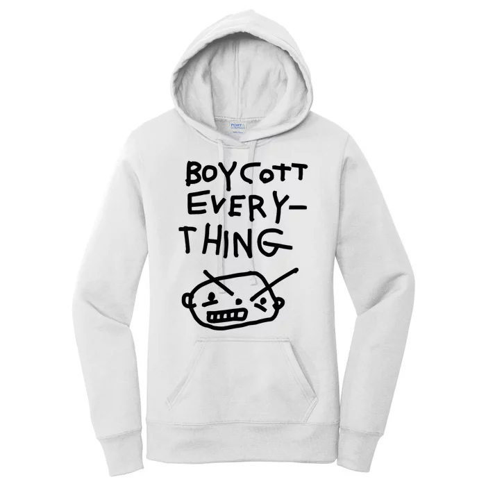 Funny Saying Boycott Everything Women's Pullover Hoodie